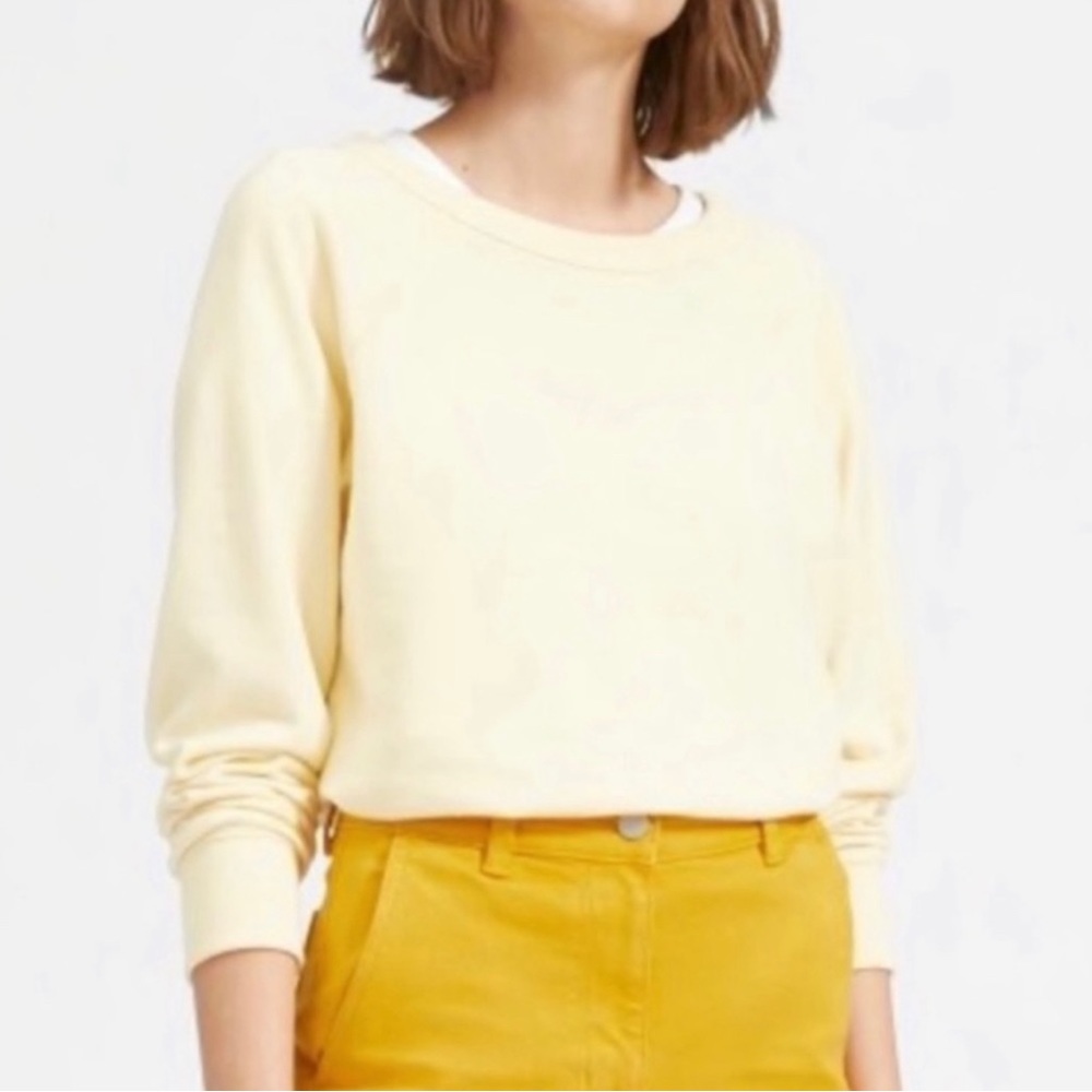 Everlane - Lightweight French Terry Crew Sweatshirt - Medium